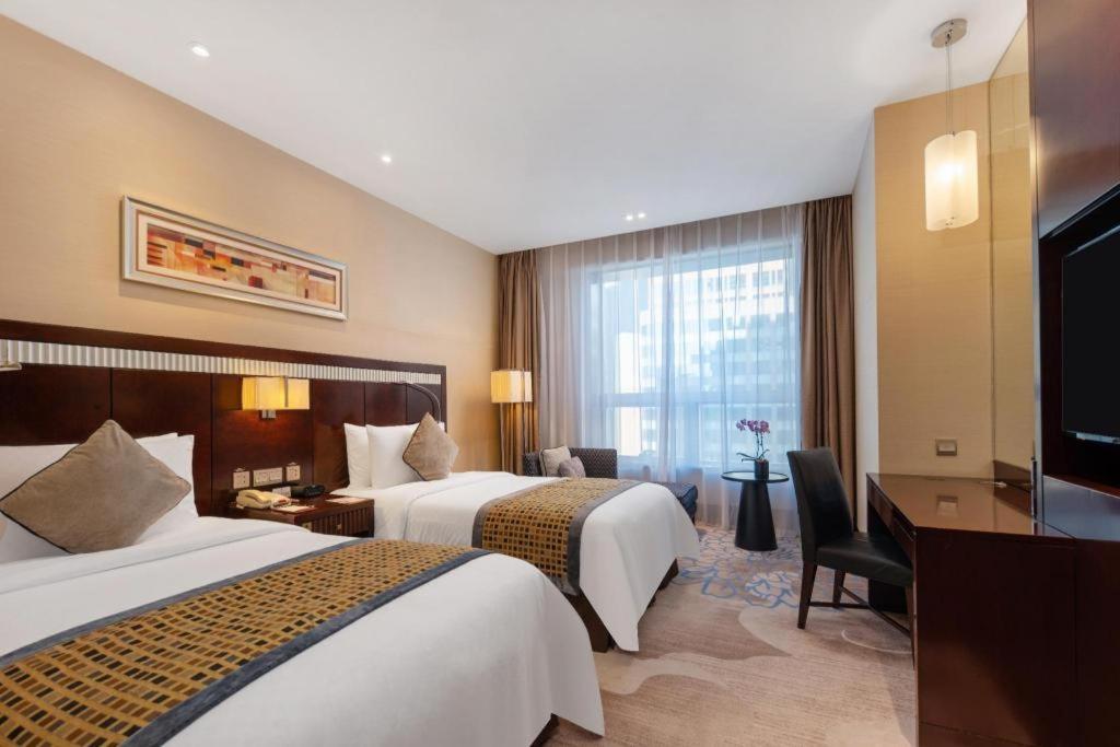 Grand Soluxe Zhongyou Hotel Shanghai Exterior foto