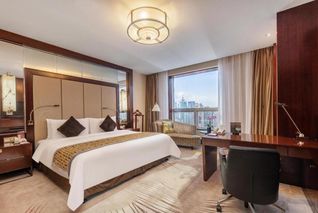 Grand Soluxe Zhongyou Hotel Shanghai Exterior foto