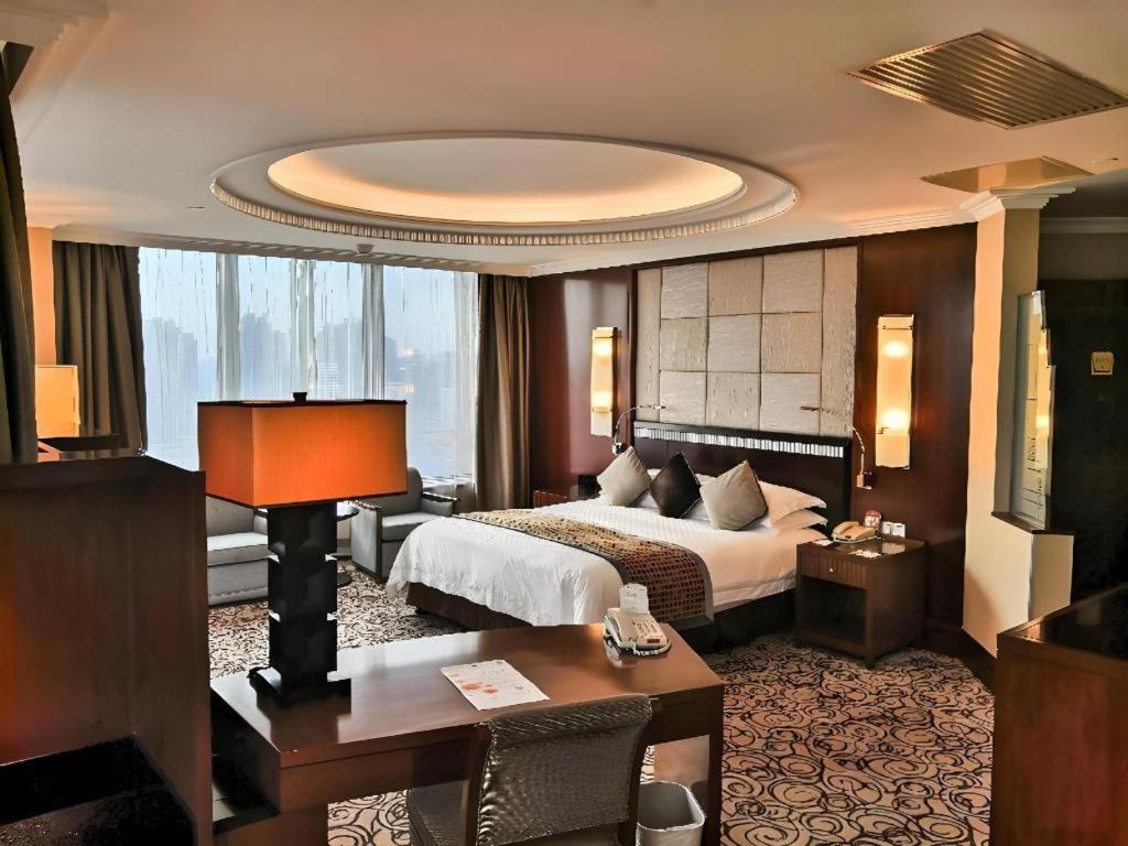 Grand Soluxe Zhongyou Hotel Shanghai Exterior foto