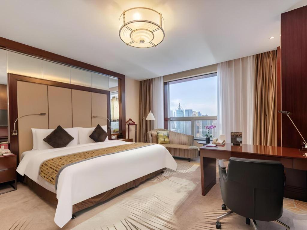 Grand Soluxe Zhongyou Hotel Shanghai Exterior foto