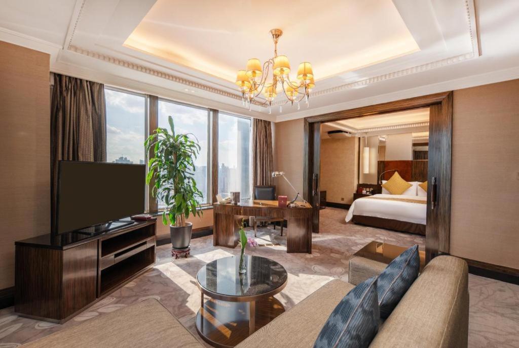 Grand Soluxe Zhongyou Hotel Shanghai Exterior foto